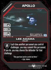 Apollo, Lee Adama (Foil)